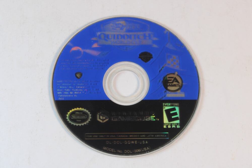 Harry Potter: Quidditch World Cup (GameCube, 2003) Game only, Tested/Works